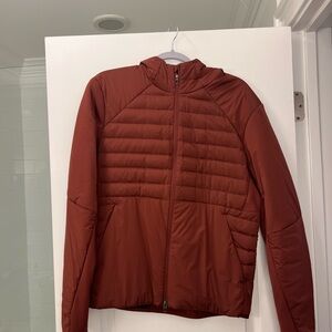 Lululemon Men's Down For It All Hoodie Rust Jacket